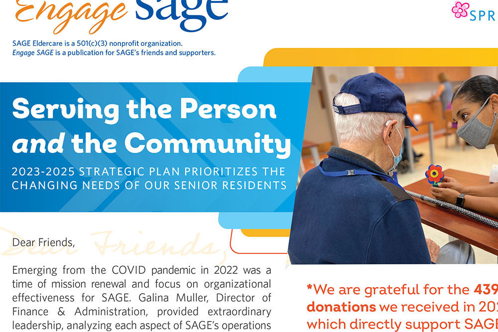 SAGE Eldercare Newsletter