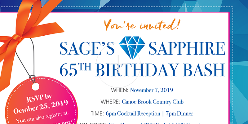 SAGE Eldercare Invitation