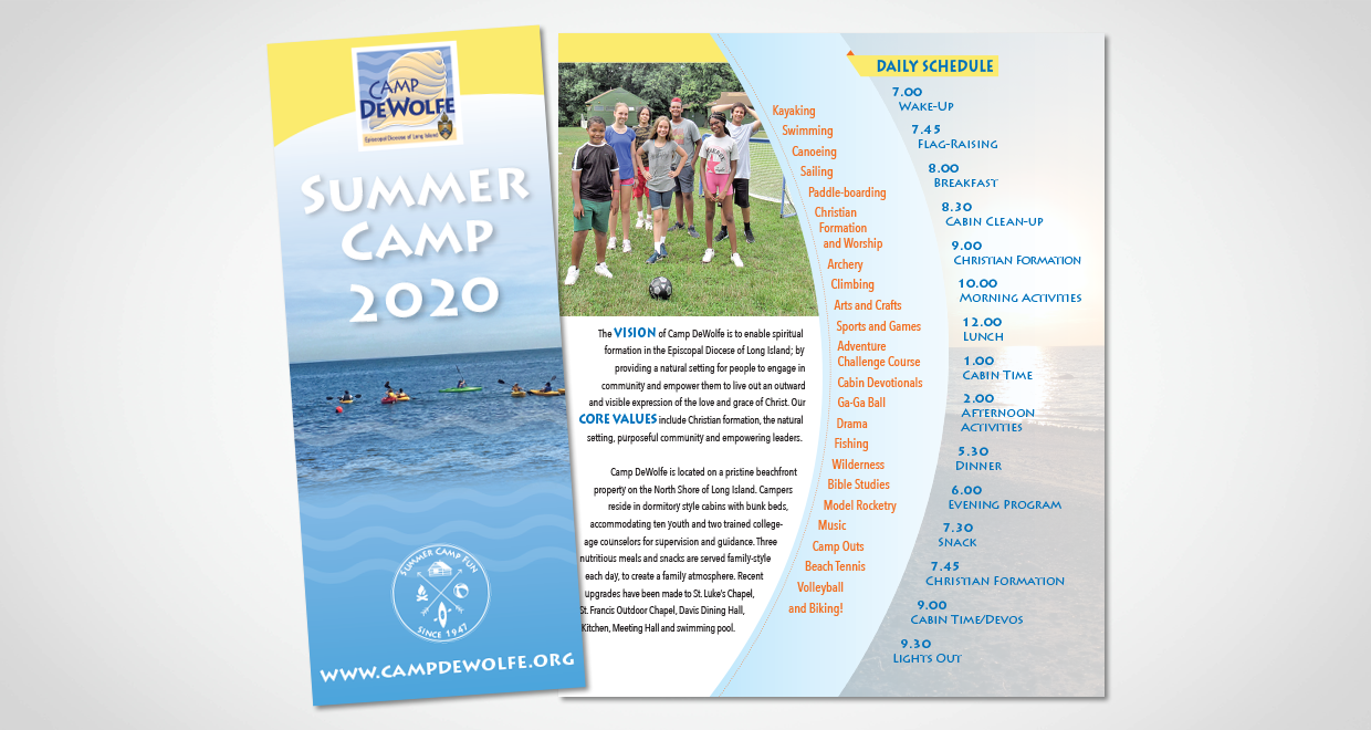 Camp DeWolfe Program Brochure
