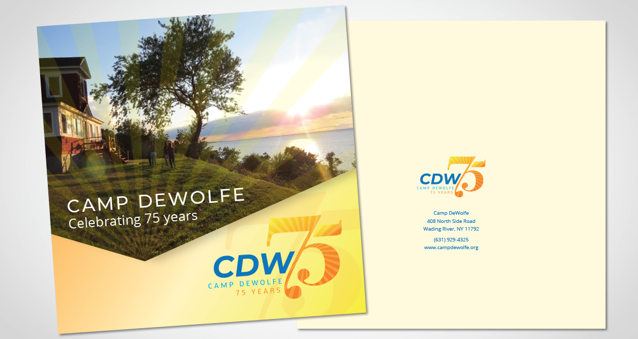 Camp DeWolfe 75th Anniversary Brochure