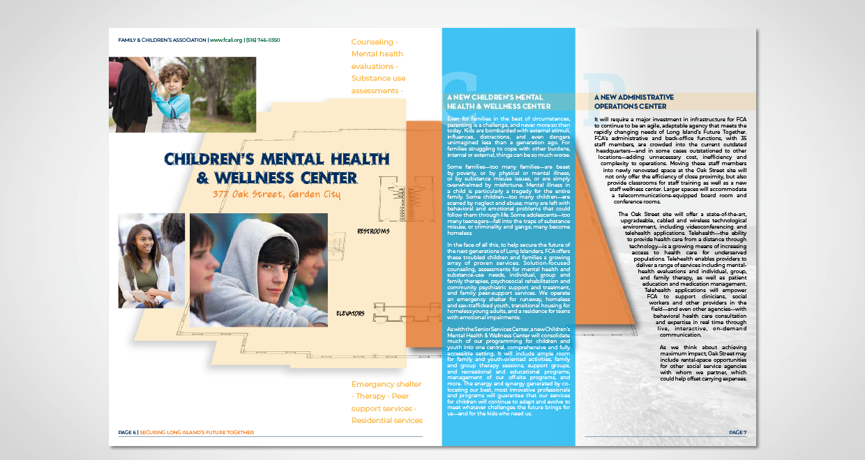 Family & Children's Association Capital/Endowment Campaign Brochure