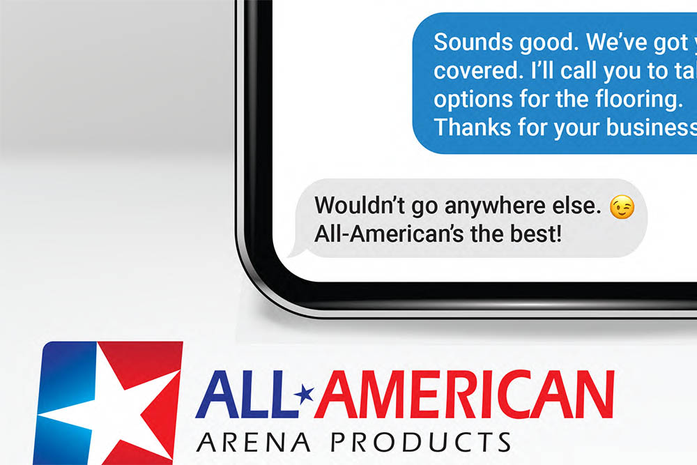 All-American Arena Products Ads