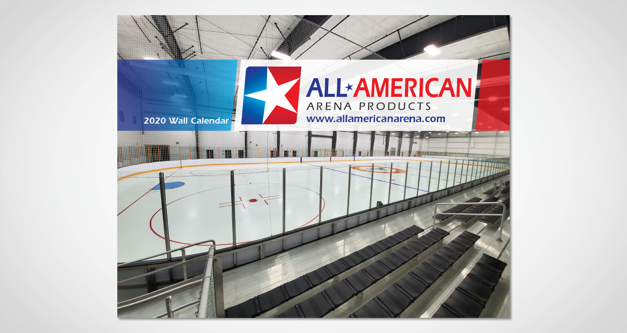 All-American Arena Products Wall Calendar