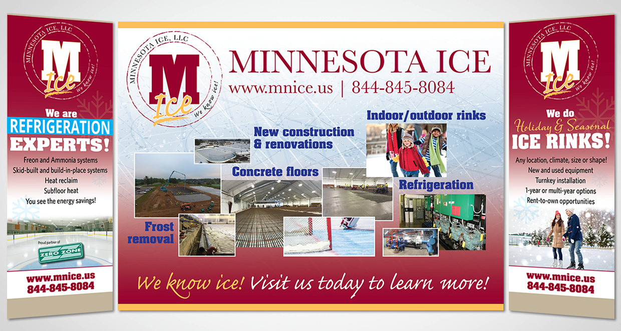 Minnesota Ice Vertical Displays