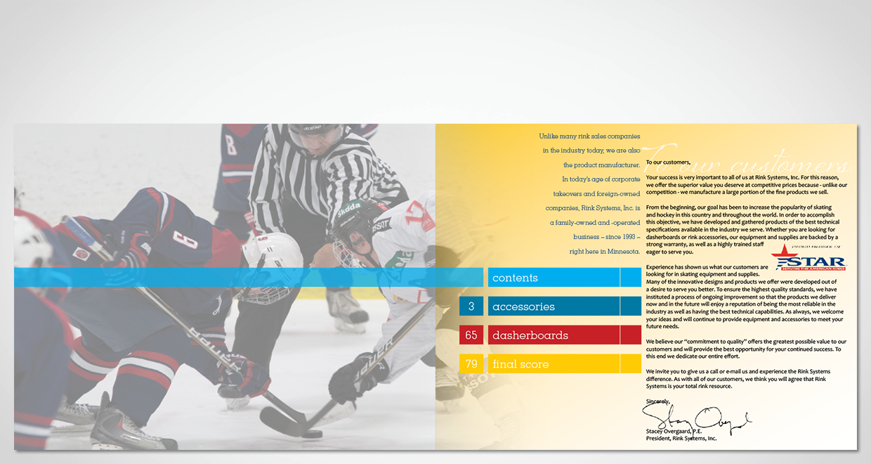 Rink Systems Product Catalog